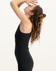 Surya Yoga Top - Onyx Black