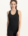 Surya Yoga Top - Onyx Black