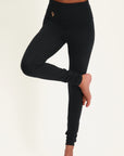 Surya Dry Fit Yoga Legging - Urban Black