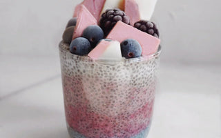 Colourful & Extra Chia Pudding by Celina Liya