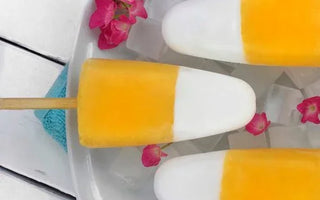 Mango Yogurt Popsicles