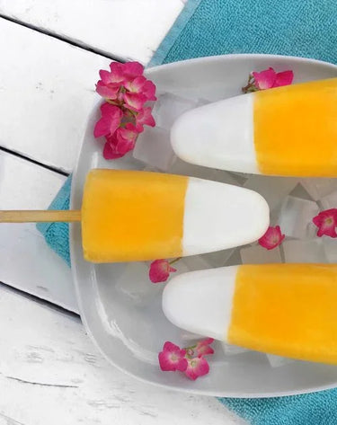 Mango Yogurt Popsicles