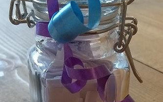 Gift idea: Memory jar