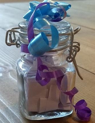 Gift idea: Memory jar