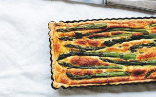Zomers picknickrecept: Aspergetaart voor luxe on the go