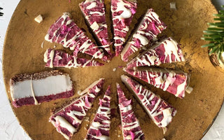 Blueberry & White chocolate cheesecake