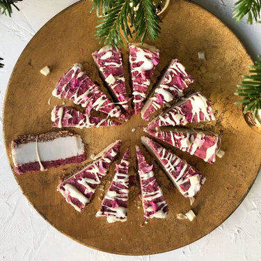 Blueberry & White chocolate cheesecake