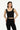 Ansuya Yoga Crop Top - Onyx Black