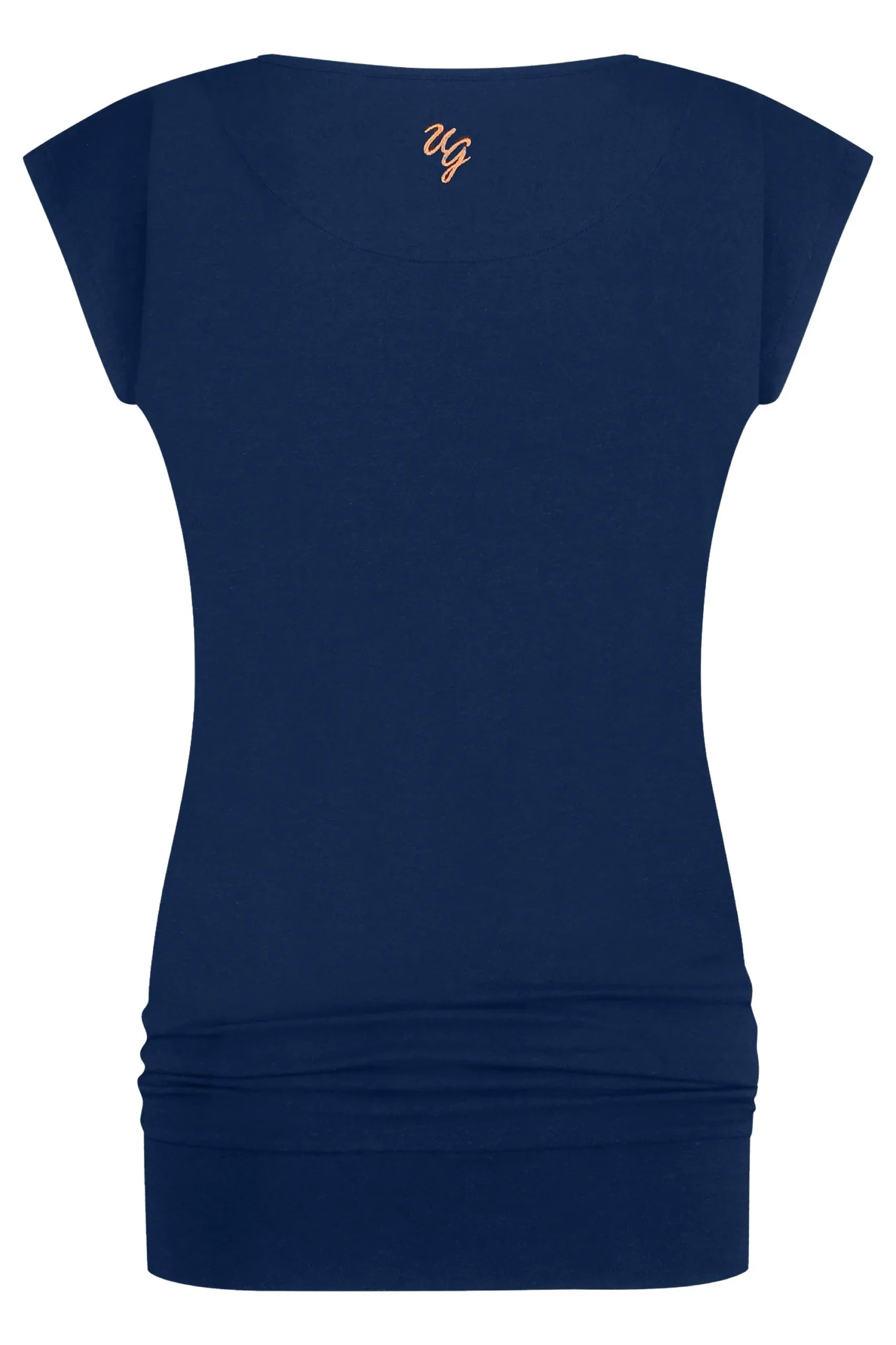 【新品】WE'RTHY SUSTAINABLE YOGA TEE Asana sustainable yoga tee | Midnight | Urban Goddess yoga