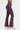 Aura Flared Yoga Sports Pants – Berry