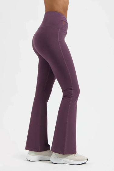 Aura Flared Yoga Sportbroek - Berry