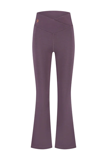 Aura Flared Yoga Sportbroek - Berry