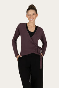 Aurora Wickel Yoga Vest – Berry