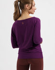 Budhi Longsleeve Yoga Shirt - Bloom