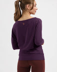 Budhi Longsleeve Yoga Shirt - Bloom