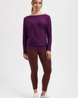 Budhi Longsleeve Yoga Shirt - Bloom