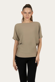 Budhi Kurzarm Yoga Shirt – Onyx Black