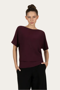 Budhi Kurzarm Yoga Shirt - Fig