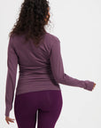 Ishtar Yoga Langarmshirt - Berry