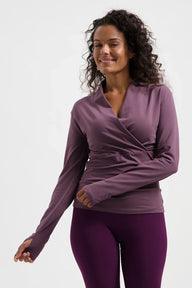 Ishtar Yoga Langarmshirt - Berry