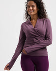 Ishtar Yoga Langarmshirt - Berry