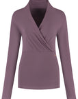 Ishtar Yoga Langarmshirt - Berry