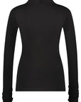 Ishtar Langarm-Yoga-Shirt - Onyx Black