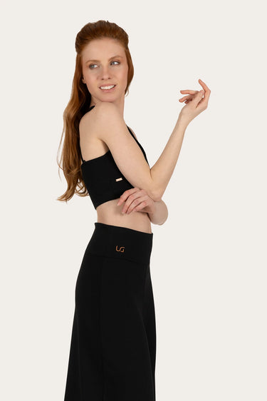 Lyrais Yoga Bra - Onyx Black