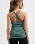 Lyrais Yoga Tank - Forest
