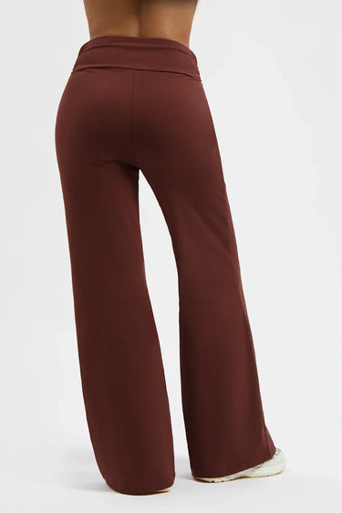 Maeve Wijde Yoga Broek - Marron
