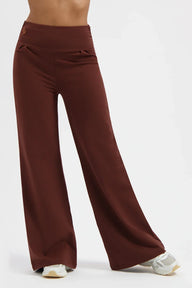 Maeve Weite Yogahose - Marron