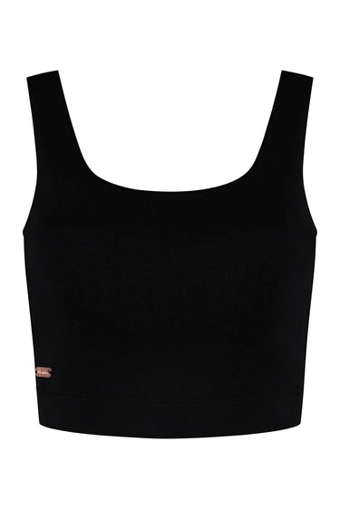 Mandala Yoga Sports Bra - Onyx Black