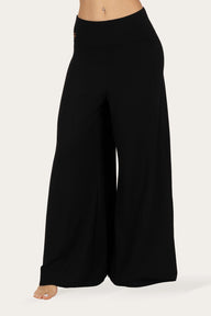  Nyx Weite Yoga-Hose – Onyx Black