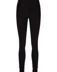 Sati High Waist Yoga Legging - Onyx Black
