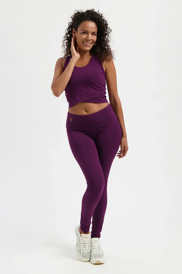 Sati Yoga Crop Tank - Bloom