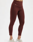 Surya 7/8 Yoga Leggings - Marron