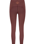 Surya 7/8 Yoga Leggings - Marron