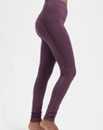 Surya Yoga Leggings - Berry