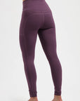 Tara Pocket Yoga Legging - Berry
