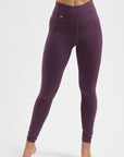 Tara Pocket Yoga Legging - Berry