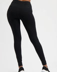 Tara Pocket Yoga Leggings - Onyx Black