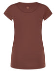 Zefira Yoga Tee - Marron