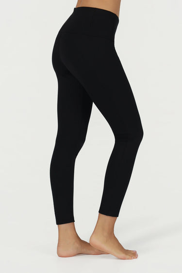 Aina 7/8 Yoga Leggings - Onyx Black