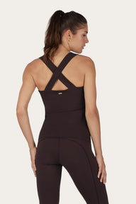 Aina Yoga Top - Onyx Black