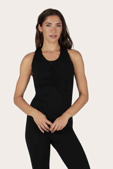 Aina Yoga Top - Onyx Black