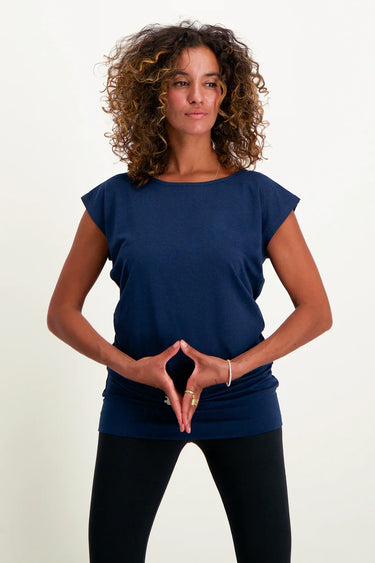 Asana Yoga Tee - Midnight