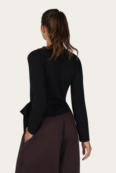Aurora Wickel Yoga Vest – Onyx Black