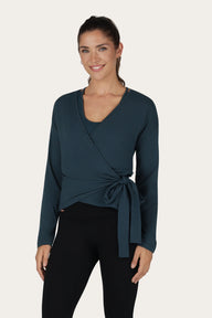Aurora Wrap Yoga Longsleeve – Orion