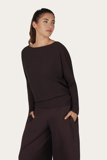 Budhi Yoga Longsleeve - Coffee