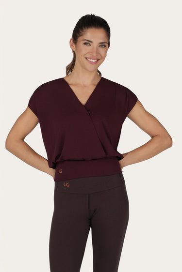 Caela Yoga Top - Fig